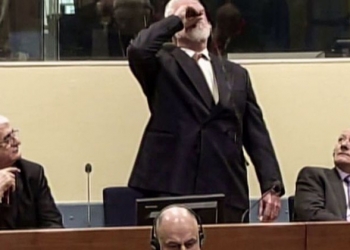 Un ex-militaire croate se suicide en plein (vidéo)