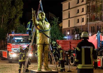Allemagne: Une statue d'Erdogan démontée suite à une polémique