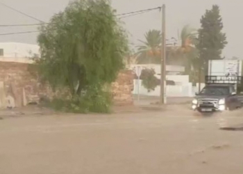 Tunisie : des intempéries font deux morts dans le centre du pays