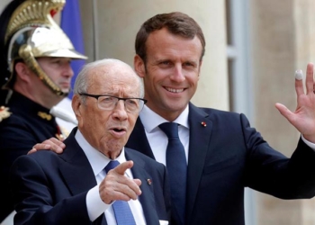 Tunisie : l’hommage solennel de Macron au Président Caïd Essebsi