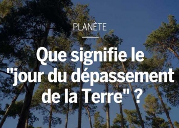 L'humanité a déjà épuisé les ressources de la planète pour l'année