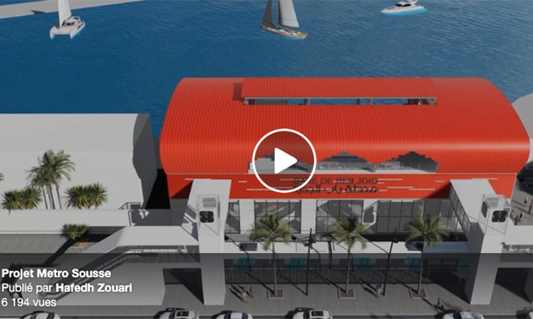 Tunisie : Approbation du projet de métro innovant à Sousse