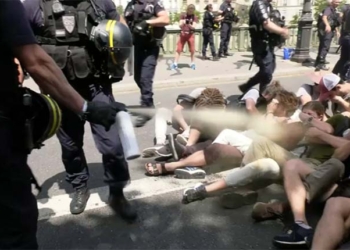 VIDEO. Ouverture d'une enquête pour violences sur un pont Parisien