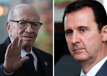 Le président syrien, Bachar al-Assad, rend un hommage solennel à Béji Caïd Essebsi