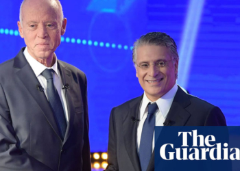 Saïed et Karoui surnommés « Robocop v Corleone » par le journal The Guardian