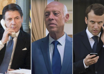 Tunisie: Entretiens téléphoniques entre Macron, Conte et Saïed