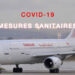 Tunisair dévoile les mesures sanitaires pour la reprise de ses vols