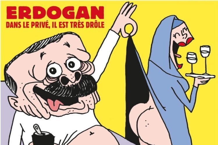 La Turquie furieuse contre une caricature d’Erdogan en Une de Charlie Hebdo