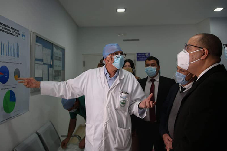 Plus de 2.800 nouveaux cas et 70 morts supplémentaires en Tunisie