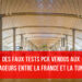 Des faux tests PCR vendus aux voyageurs entre la France et la Tunisie