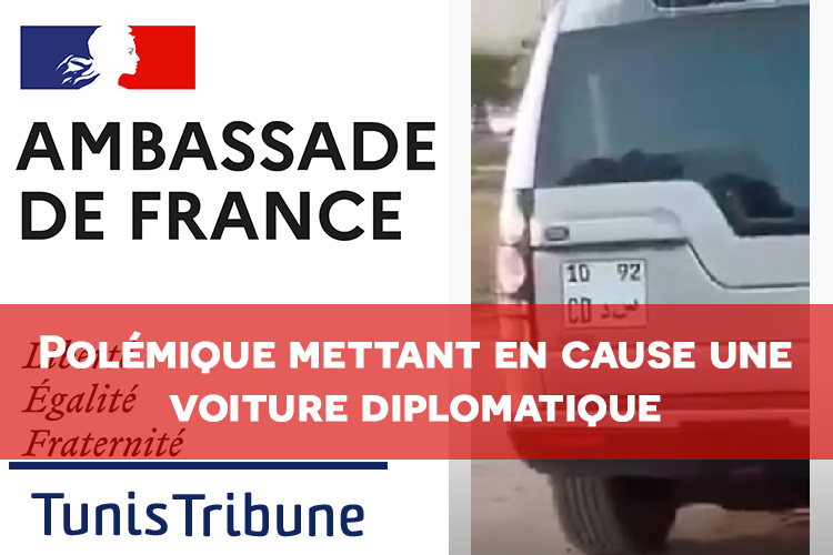 VIDEO. Polémique sur les réseaux sociaux mettant en cause une voiture diplomatique