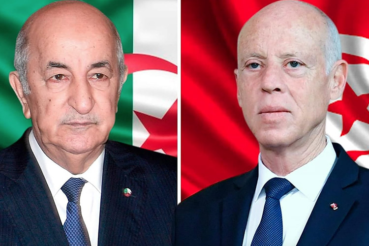 Le Président Algérien reçoit un appel téléphonique de son homologue tunisien