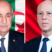Le Président Algérien reçoit un appel téléphonique de son homologue tunisien