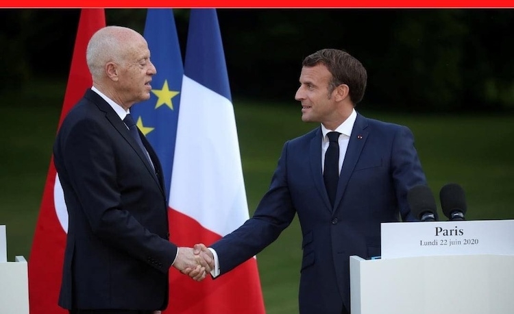 Entretien téléphonique avec le Président Kaïs Saïed, selon l'Élysée