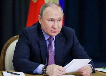 Poutine menace de frapper de nouvelles cibles en cas de livraison d'armes (Crédits : Mikhail Metzel/POOL/TASS)