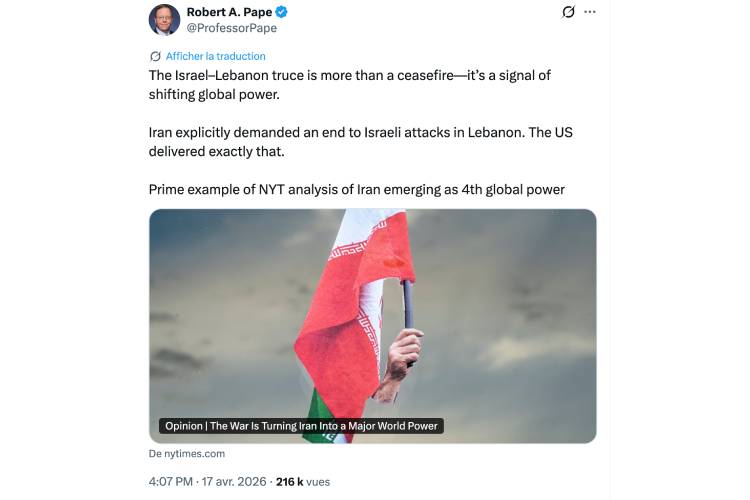 Iran : vers un quatrième pôle de puissance mondiale ?